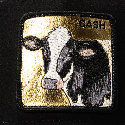 Goorin Bros Golden Cash Cow Adjustable Snapback Trucker Hat - Black Goorin Bros
