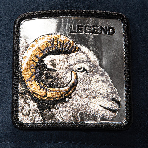 Goorin Bros Silver Legend Adjustable Snapback Trucker Hat - Navy Goorin Bros