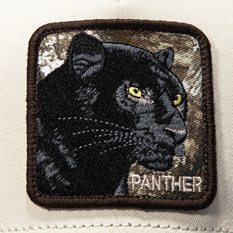 Goorin Bros The Black Panther Adjustable Snapback Trucker Hat - White, Realtree Camo Goorin Bros