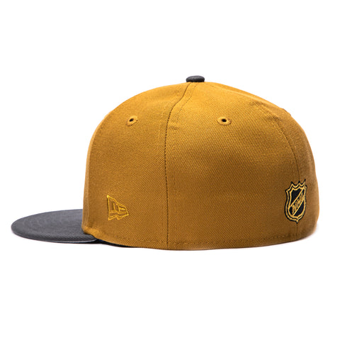 New Era 59Fifty Las Vegas Golden Knights Hat - Gold, Graphite New Era