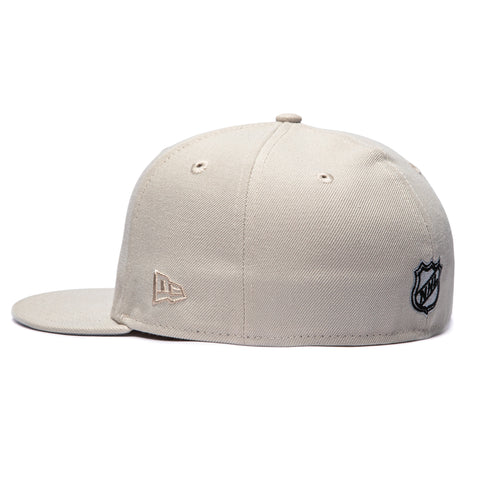 New Era 59Fifty Vegas Golden Knights 2023 Stanley Cup Champions Patch Hat - Stone, White New Era