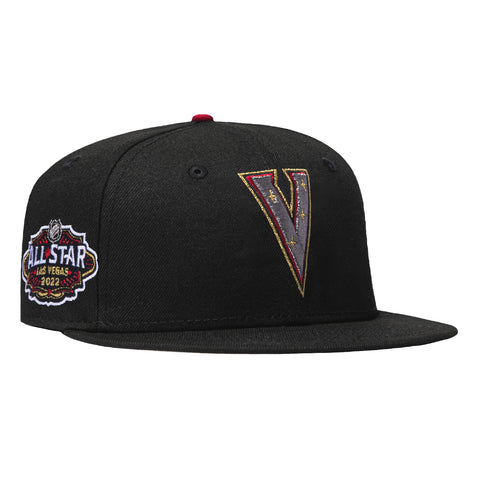 New Era 59Fifty Las Vegas Golden Knights 2022 All Star Game Patch V Hat - Black