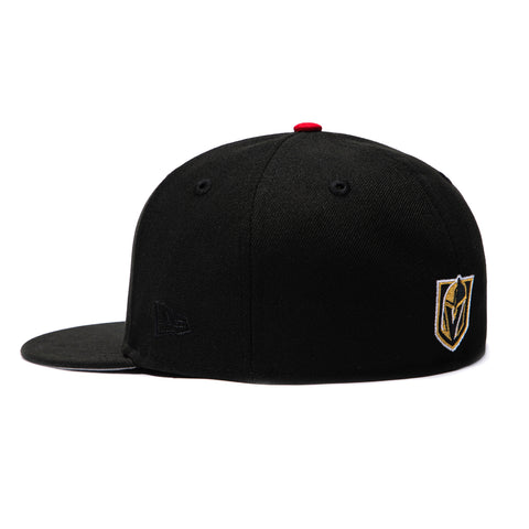 New Era 59Fifty Las Vegas Golden Knights 2022 All Star Game Patch V Hat - Black New Era