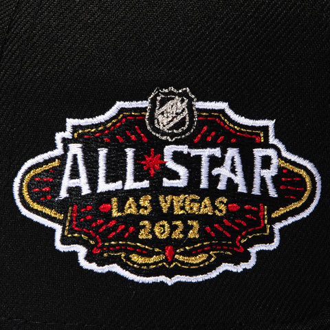 New Era 59Fifty Las Vegas Golden Knights 2022 All Star Game Patch V Hat - Black New Era