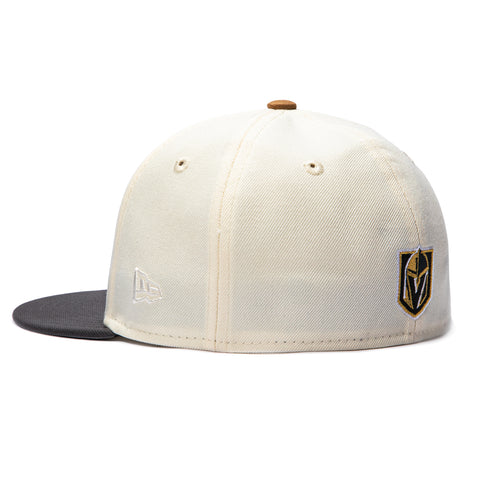 New Era 59Fifty Vegas Golden Knights Inaugural Patch Alternate Hat - White, Graphite New Era