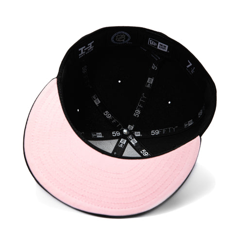 New Era 59Fifty Vegas Golden Knights Flamingo Patch Word Pink UV Hat - Black New Era