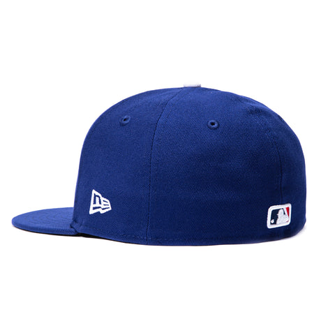 New Era 59Fifty Los Angeles Dodgers Back-To-Back World Series Champions Circle Patch Hat - Royal New Era