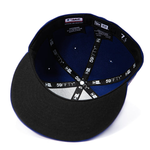 New Era 59Fifty Los Angeles Dodgers Back-To-Back World Series Champions Circle Patch Hat - Royal New Era