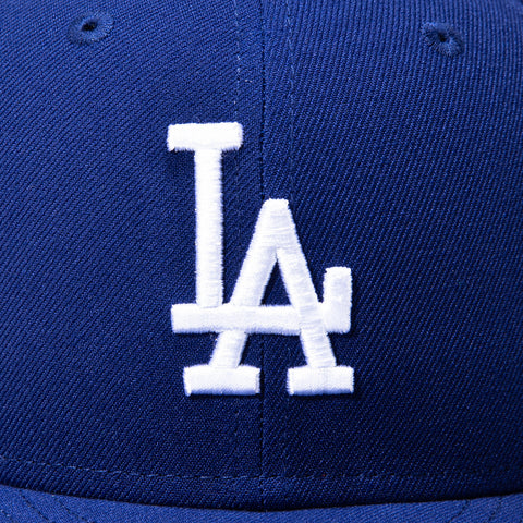 New Era 59Fifty Los Angeles Dodgers Back-To-Back World Series Champions Circle Patch Hat - Royal New Era