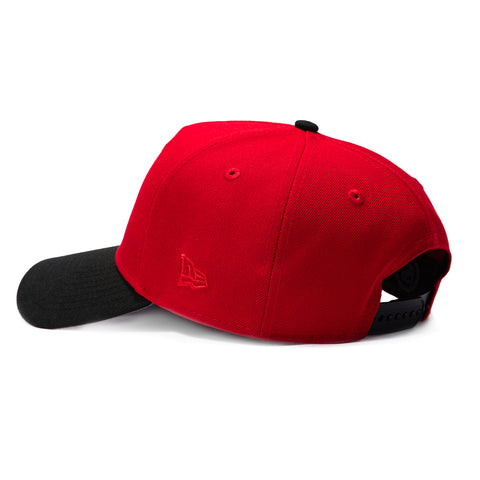 New Era 9Forty A-Frame Vegas Golden Knights Sword Cross Patch V Snapback Hat - Red, Black New Era