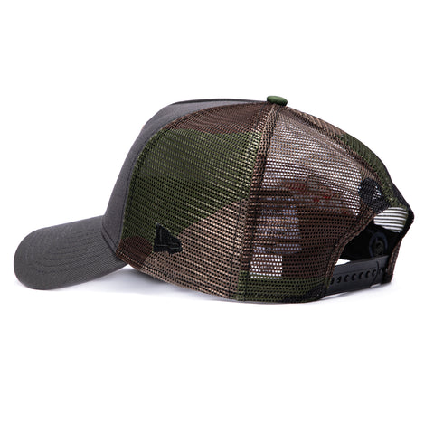 New Era 9Forty A-Frame Vegas Golden Knights 2022 All Star Patch Snapback Trucker Hat - Graphite, Camo New Era