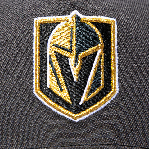 New Era 9Forty A-Frame Vegas Golden Knights 2022 All Star Patch Snapback Trucker Hat - Graphite, Camo New Era