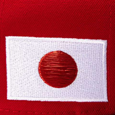 New Era 59Fifty Japan 2026 World Baseball Classic Japan Flag Patch Hat - Red, Navy New Era