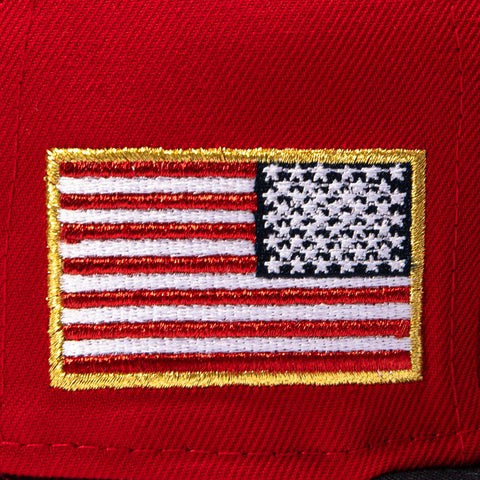 Pre-order New Era 59Fifty USA 2026 World Baseball Classic USA Flag Patch Hat - Red, Navy New Era