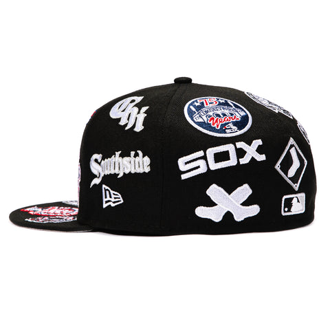 ALL OVER WHITE SOX BLK New Era