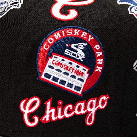 ALL OVER WHITE SOX BLK New Era