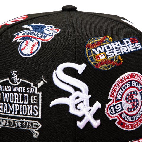 ALL OVER WHITE SOX BLK New Era