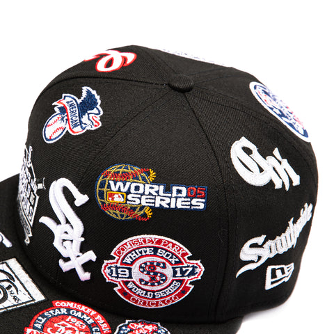 ALL OVER WHITE SOX BLK New Era