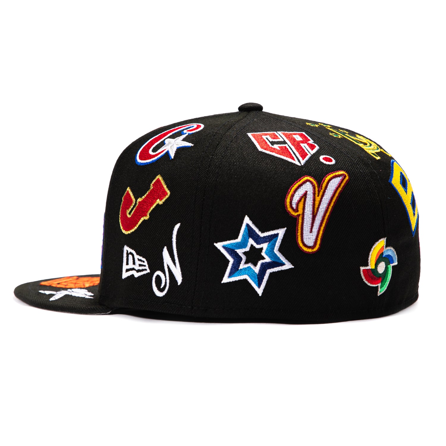 New Era 59Fifty All Over World Baseball Classic Hat - Black – Hat Club