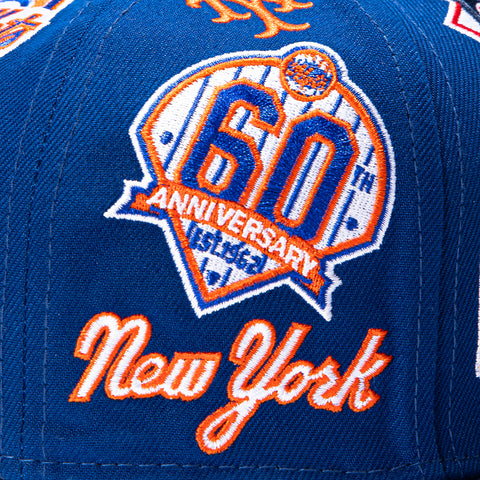 ALL OVER METS ROY New Era