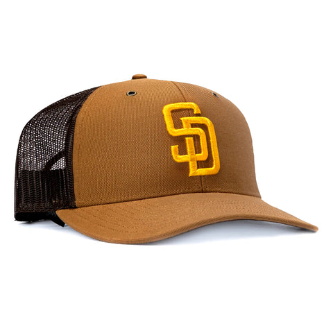 47CARHARTT TRUCKER PADRES BRN SN 47 Brand