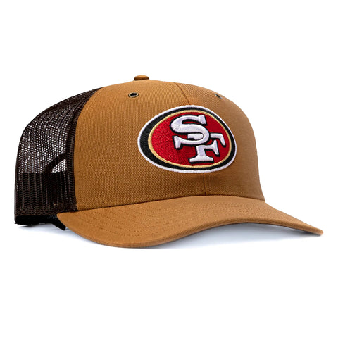 47CARHARTT TRUCKER 49ERS BRN SN 47 Brand