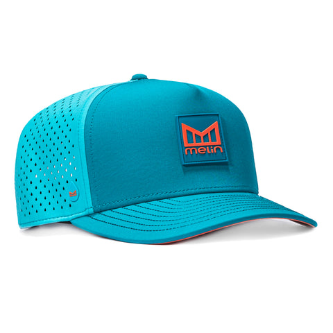 Melin Odysea Stacked Hydro Snapback Hat - Aqua, Teal Melin
