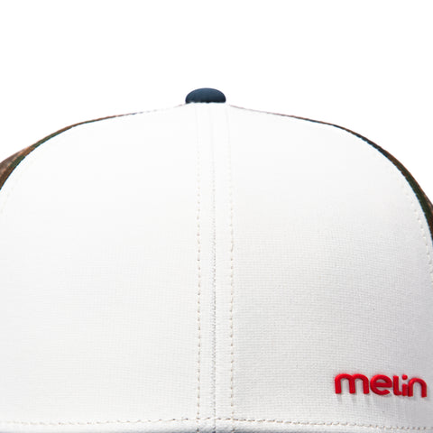 Melin Compass Merica Hydro Snapback Camo Hat - White, Navy, Royal Melin