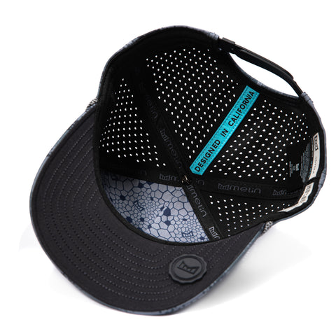 Melin Odysea Hydro Rope Mosaic Drift Snapback Hat - Grey, Graphite Melin