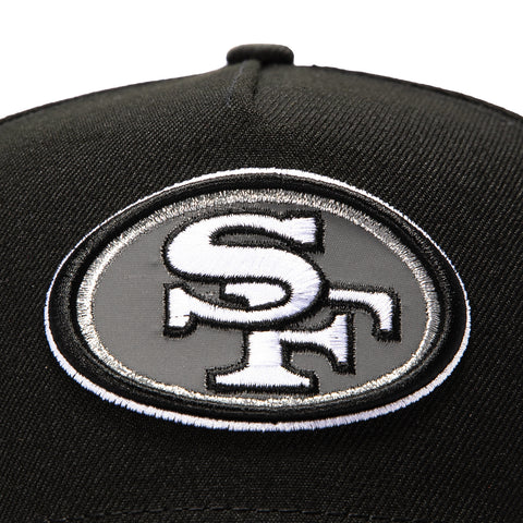 <div>REFLECT AF940 49ERS BLK SN</div> New Era