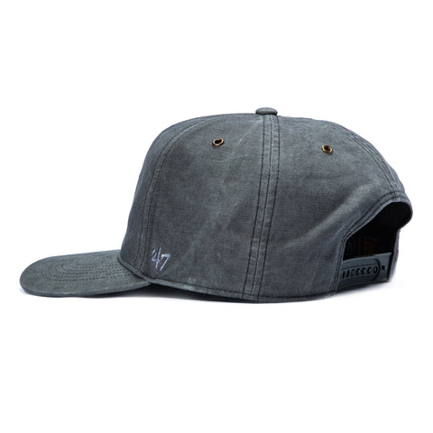 47 Brand x Carhartt Dyed Anaheim Ducks Hitch Adjustable Snapback Hat - Black 47 Brand