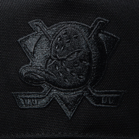 47 Brand x Carhartt Dyed Anaheim Ducks Hitch Adjustable Snapback Hat - Black 47 Brand