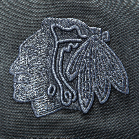47 Brand x Carhartt Chicago Blackhawks Hitch Adjustable Snapback Hat - Black 47 Brand