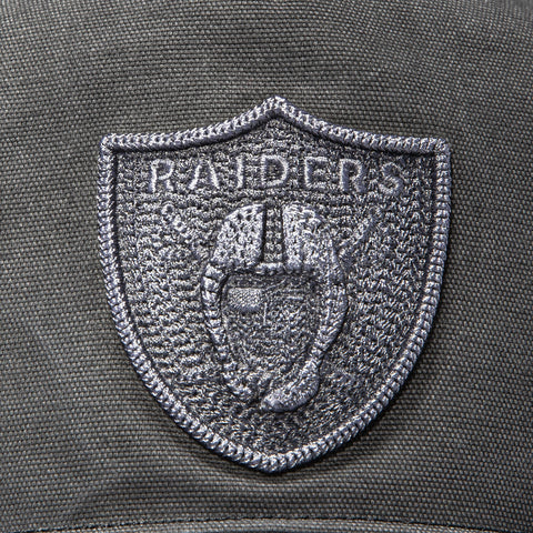 47 Brand x Carhartt Dyed Las Vegas Raiders Hitch Adjustable Snapback Hat - Black 47 Brand
