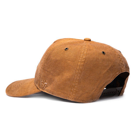 47 Brand x Carhartt Dyed Los Angeles Chargers Hitch Adjustable Snapback Hat - Brown 47 Brand