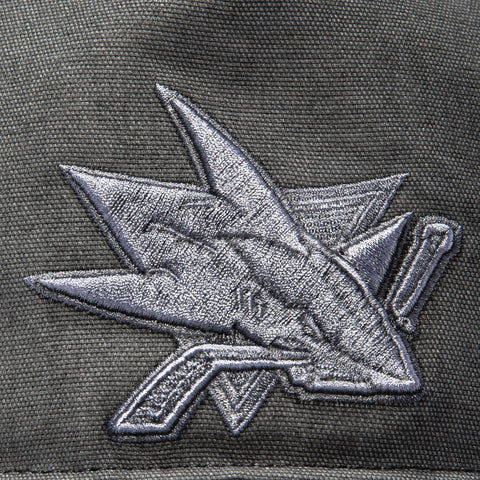 47 Brand x Carhartt Dyed San Jose Sharks Hitch Adjustable Snapback Hat - Black 47 Brand