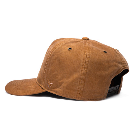 47 Brand x Carhartt Dyed Vegas Golden Knights Hitch Adjustable Snapback Hat - Brown 47 Brand