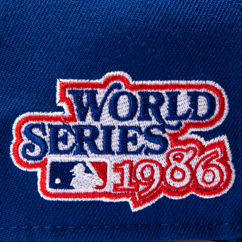 47 Brand Sureshot New York Mets 1986  World Series Patch MVP Snapback Hat - Royal 47 Brand