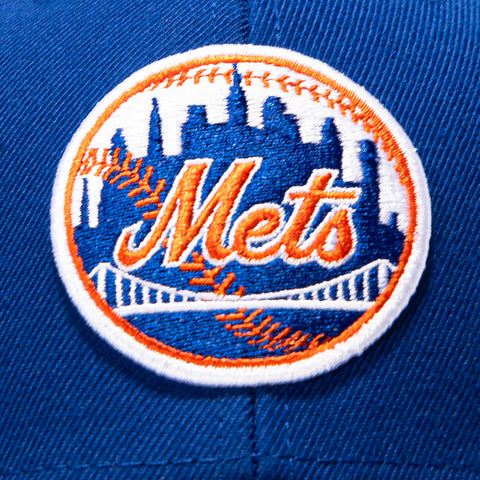 47 Brand Sureshot New York Mets 1986  World Series Patch MVP Snapback Hat - Royal 47 Brand