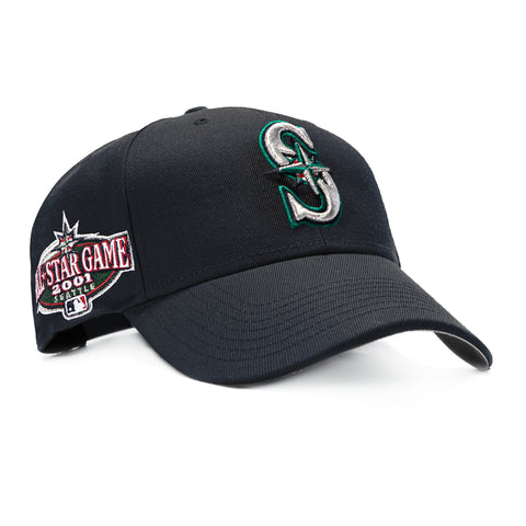 47 Brand Sureshot Seattle Mariners 2001 All Star Game Patch MVP Snapback Hat - Navy 47 Brand