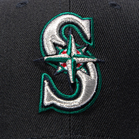47 Brand Sureshot Seattle Mariners 2001 All Star Game Patch MVP Snapback Hat - Navy 47 Brand