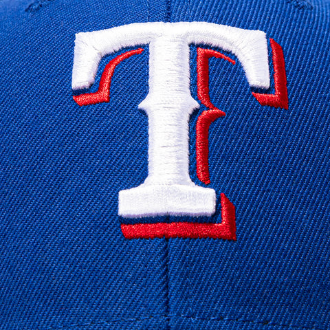 47 Brand Sureshot Texas Rangers 1995 All Star Game Patch MVP Snapback Hat - Royal 47 Brand