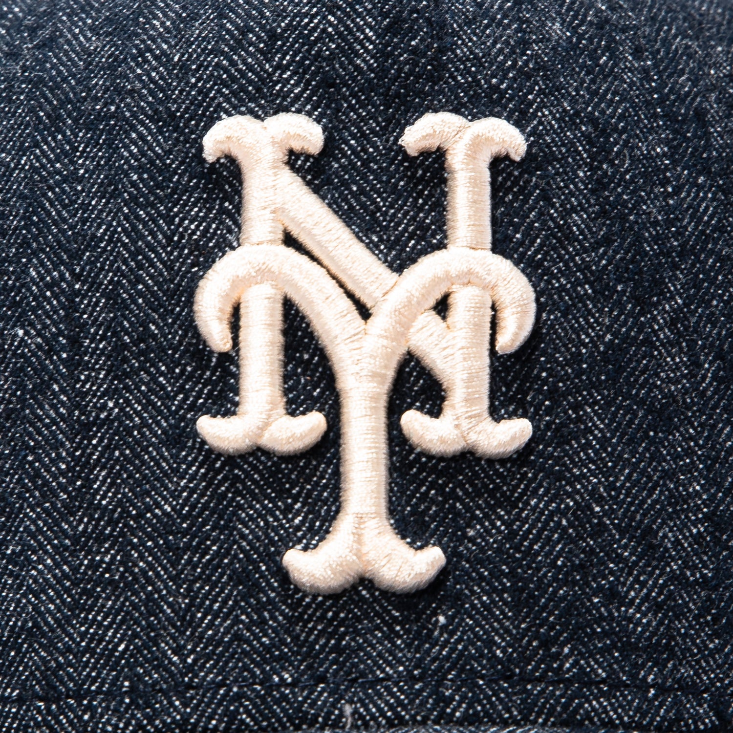 New Era 59Forty A-Frame New York Mets Hat - Navy Denim – Hat Club
