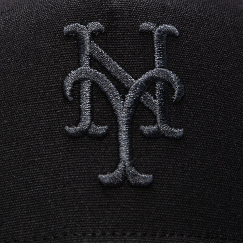 5940AF METS WAXED CANVAS BLK New Era