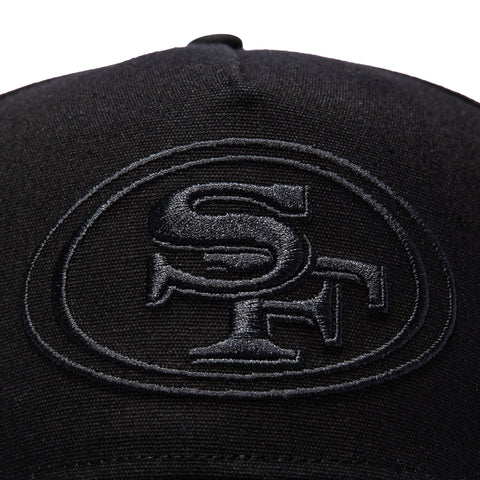 5940AF 49ERS WAXED CANVAS BLK New Era