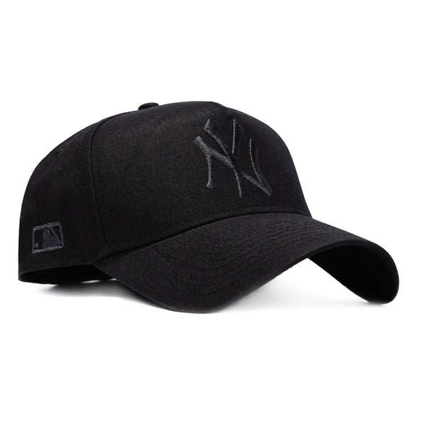 New Era 59Forty A-Frame Waxed Canvas New York Yankees Hat - Black