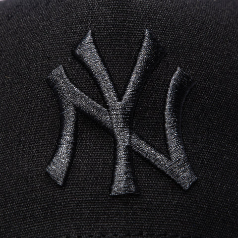 5940AF YANKEES WAXED CANVAS BLK New Era