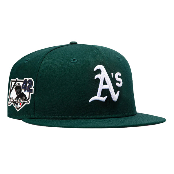 New Era 59Fifty Oakland Athletics 42 Jackie Robinson Patch Hat