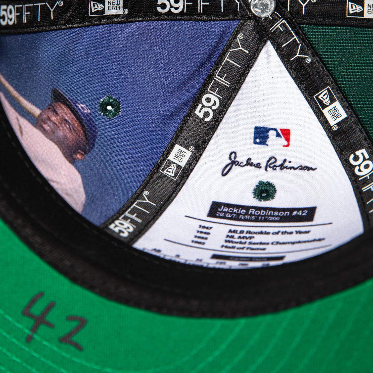 New Era 59Fifty Oakland Athletics 42 Jackie Robinson Patch Hat