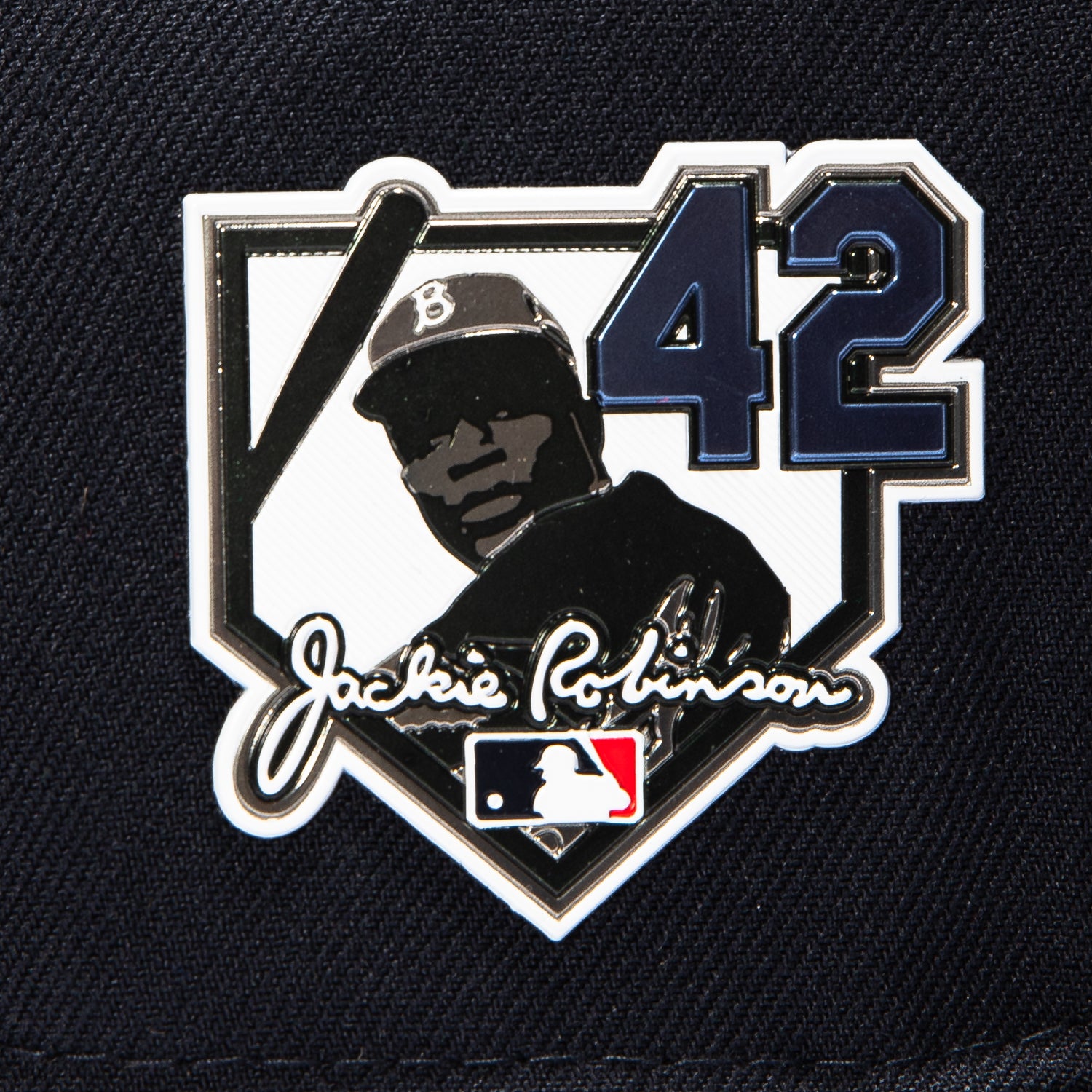 【タグ付き新品NewEra59FIFTYJackie Robinson7 1/2 New Era 59Fifty Atlanta Braves 42 Jackie Robinson Patch Hat - Navy
